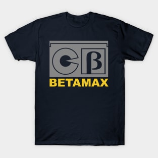 Retro Video Tapes Betamax Video T-Shirt